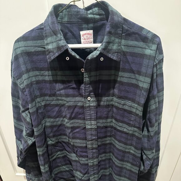 Brooks Brothers Flannel Shirt - Picture 1 of 5
